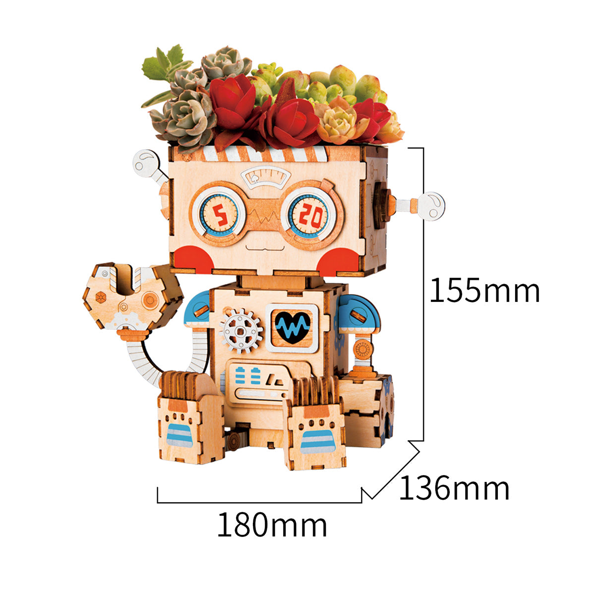 Flower Pot Toy Robot 761