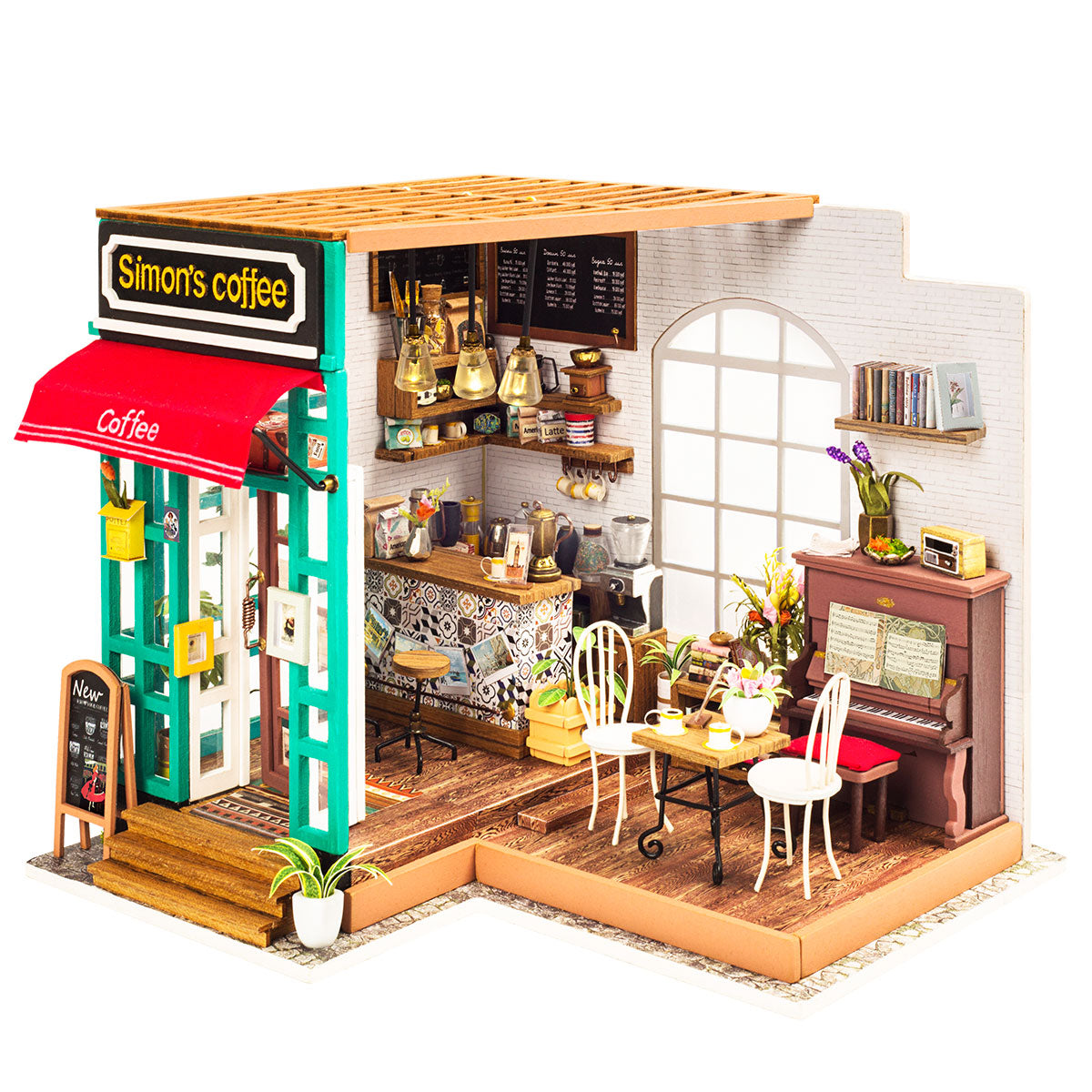 Dollhouse Kit- Simon's Coffee 109