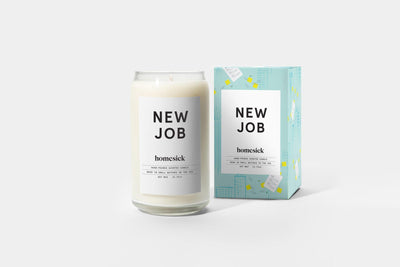 New Job Candle