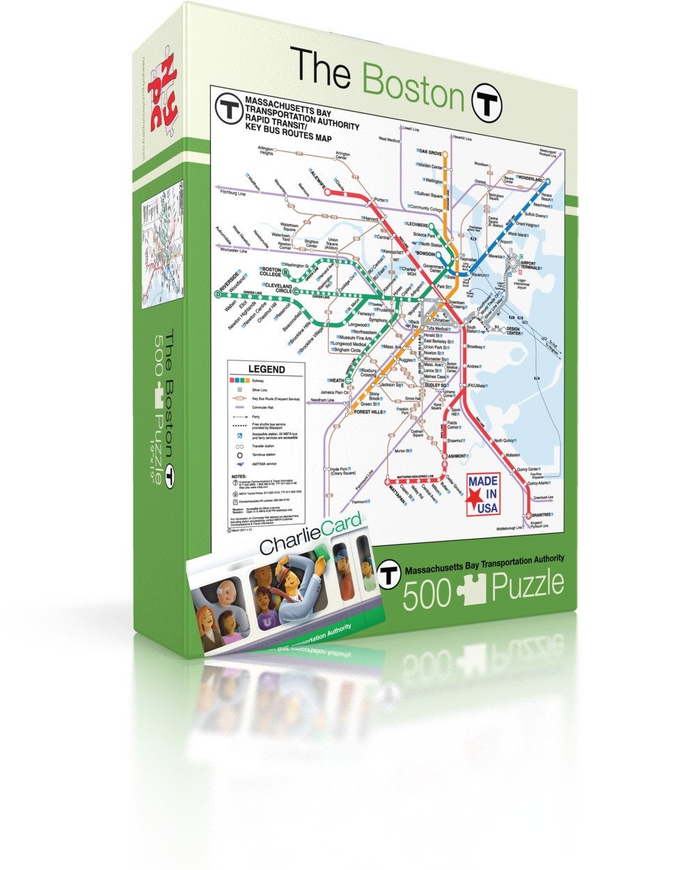 Boston Subway Map