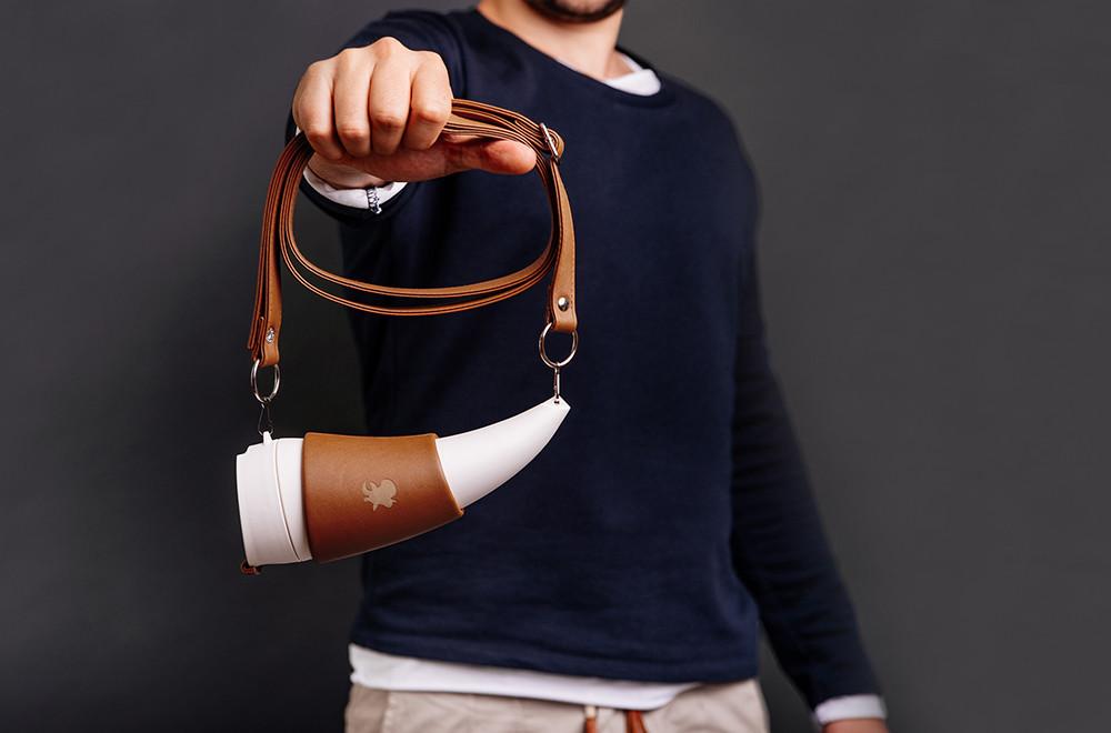 Goat Coffee Mug Brown Volume: 16 oz. / 470 ml