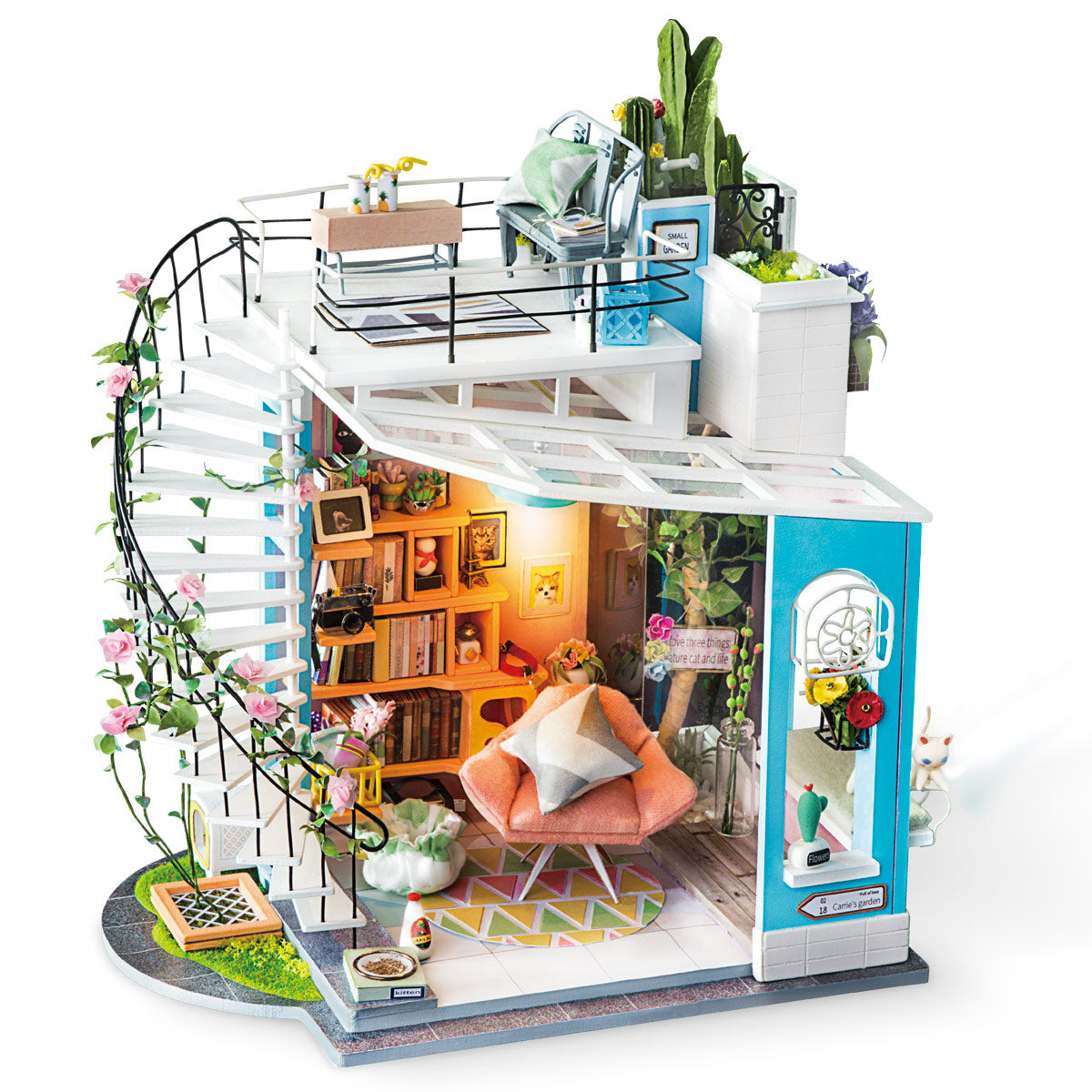 Dollhouse Kit-Dora’s Loft 12