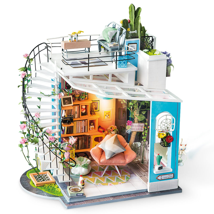 Dollhouse Kit-Dora’s Loft 12