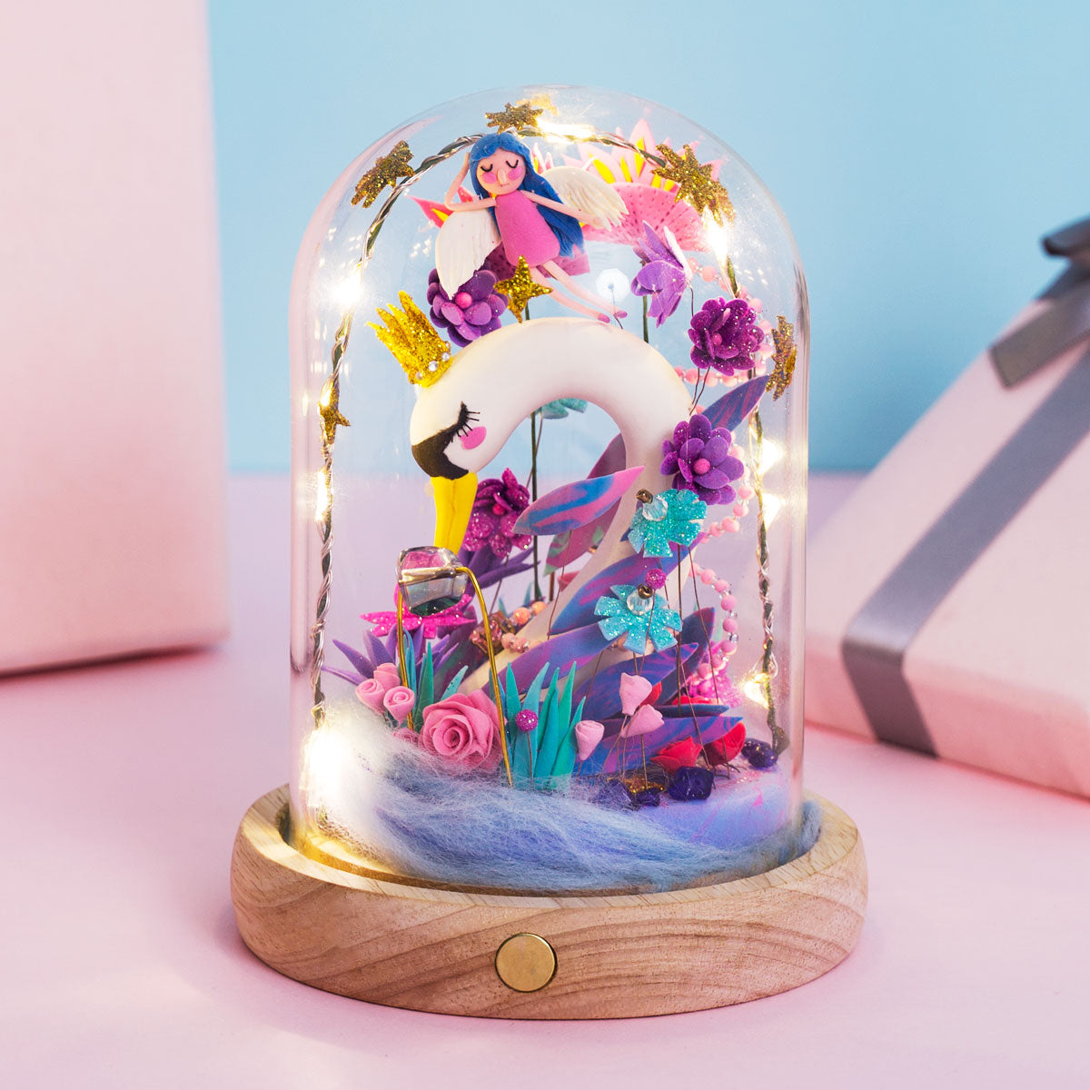 Starry Dreams Sleeping Swan 04