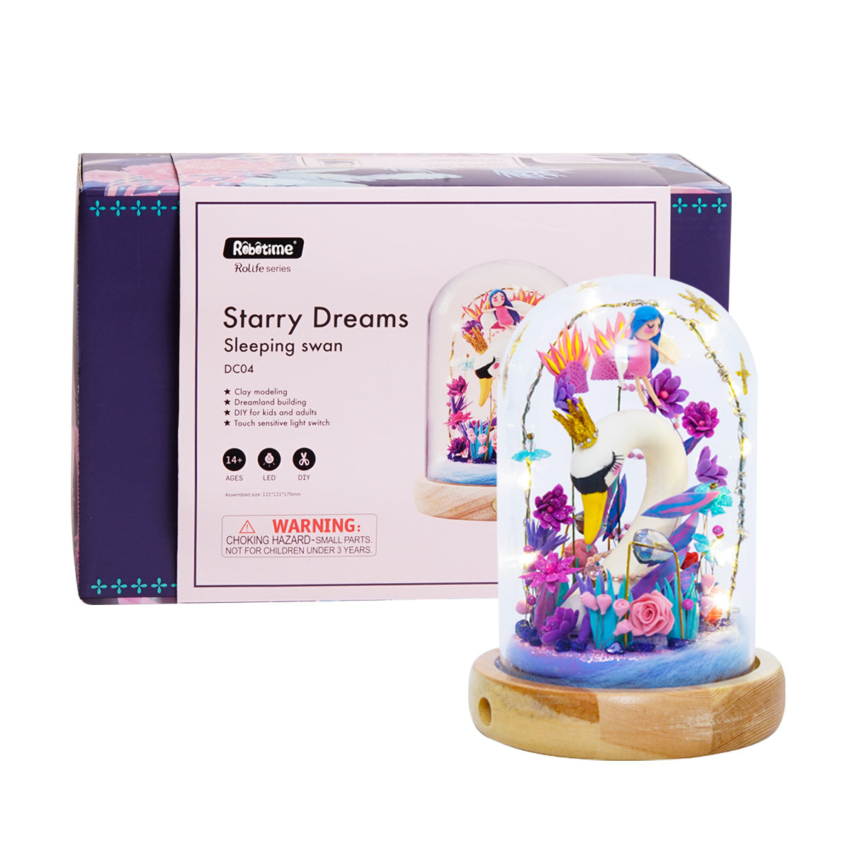 Starry Dreams Sleeping Swan 04