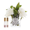 Engish Roses - Ivory -Clear Glass SFR01