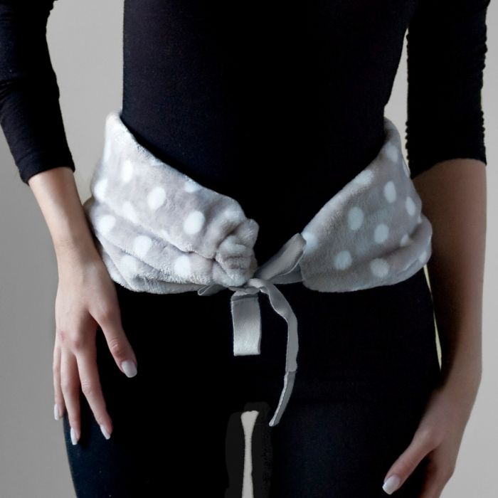 Hot water bottle Polka Dot Taupe