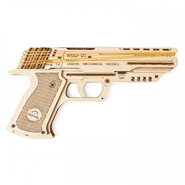 Ugears Wolf-01 handgun-62 parts