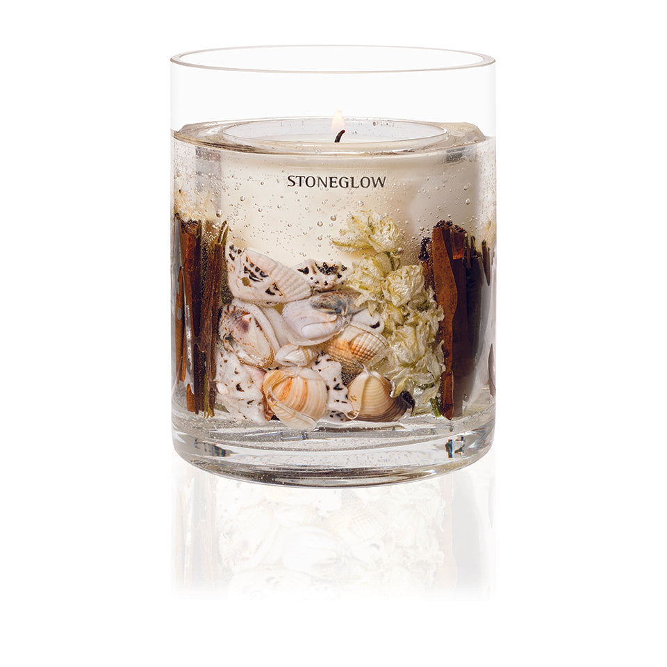 Coastal Flowers Candle
