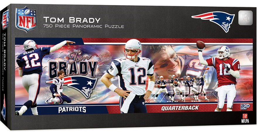 Tom Brady 750 Piece Panoramic