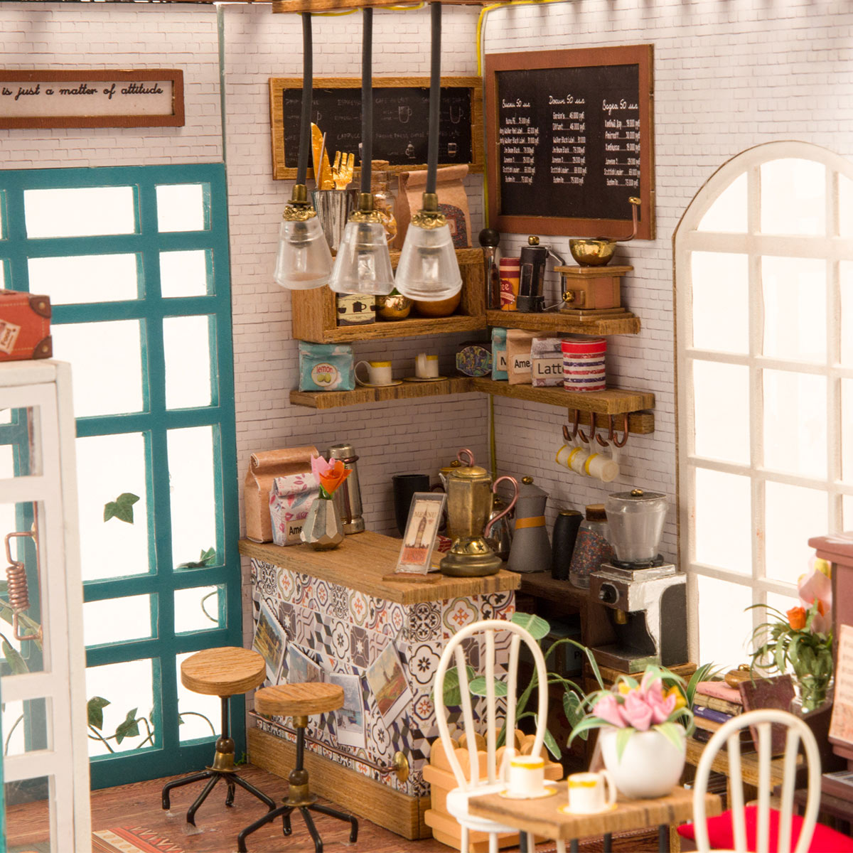Dollhouse Kit- Simon's Coffee 109