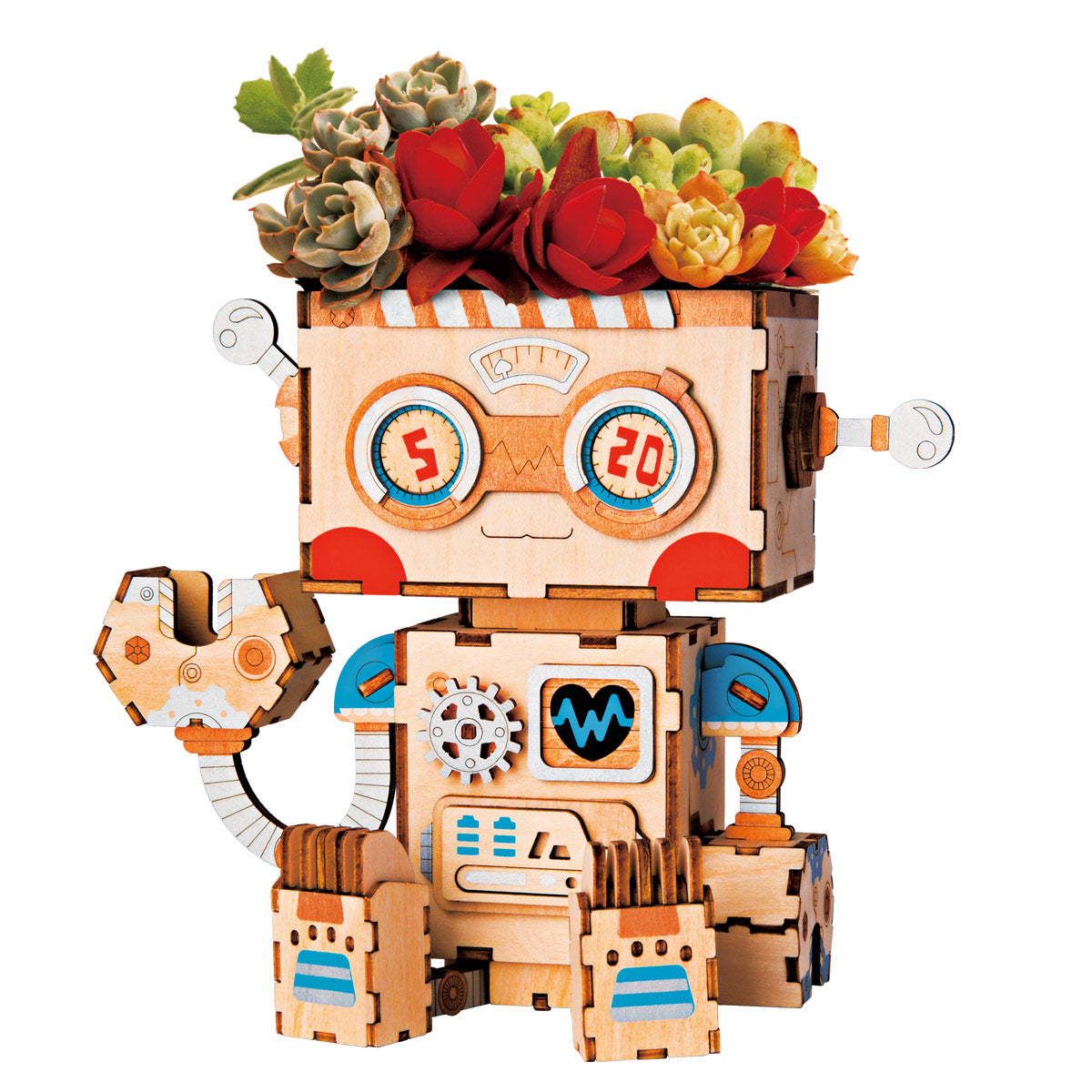 Flower Pot Toy Robot 761