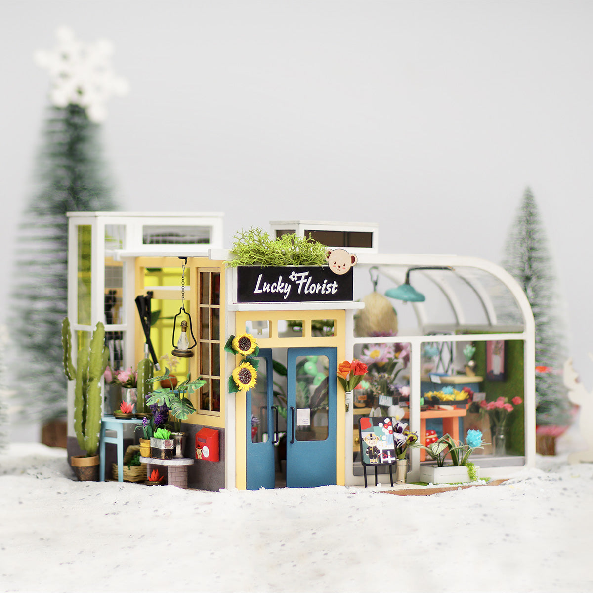Dollhouse Kit-Lucky Florist 03W