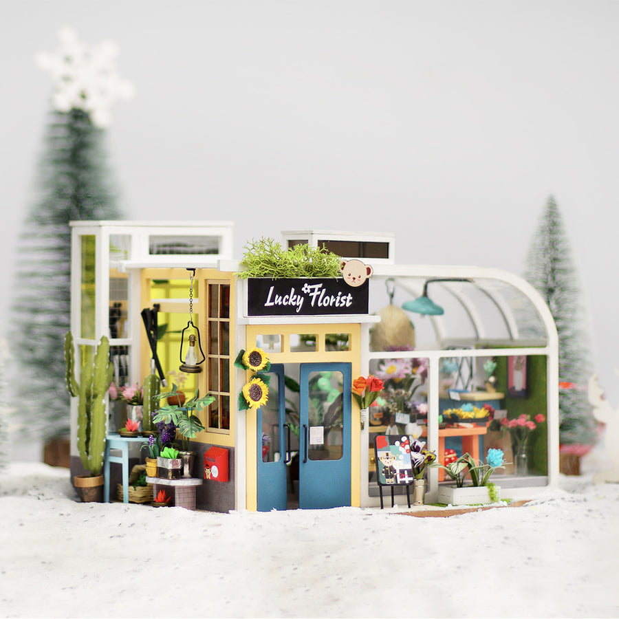 Dollhouse Kit-Lucky Florist 03W