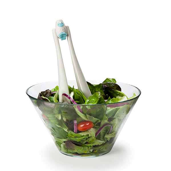 Bigfoot  Salad Tongs-White