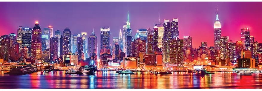 Cityscapes - New York 1000 Piece Panoramic