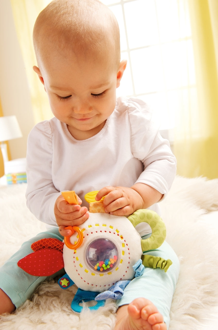 HABA Teether Cuddly Rainbow Round 301670