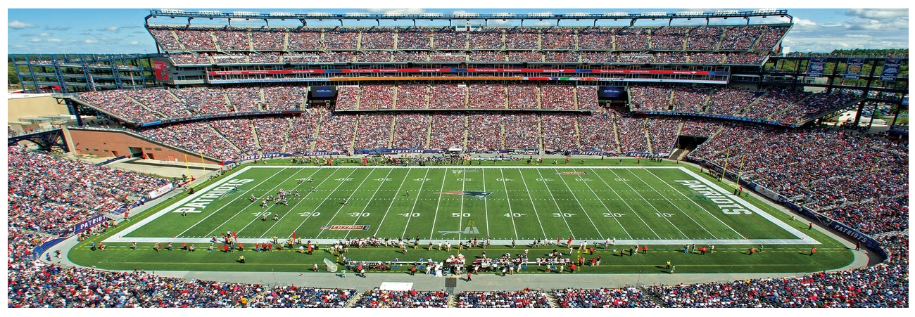New England Patriots 1000 Piece Stadium Panoramic
