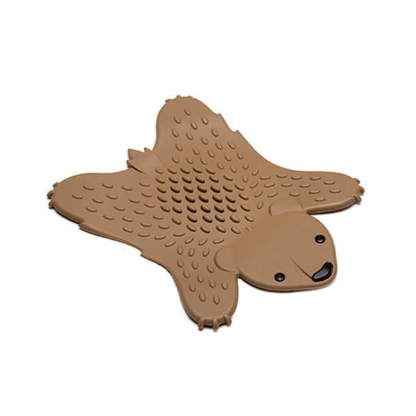Grizzly  Hot pot trivet-Brown