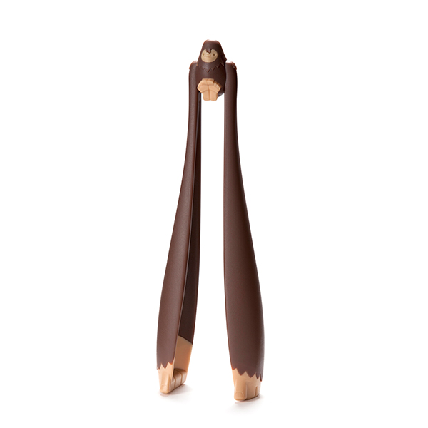 Bigfoot  Salad Tongs-Brown