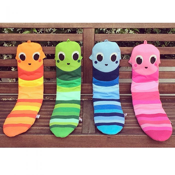 Hot water bottle Warm Worm Pink Pippa