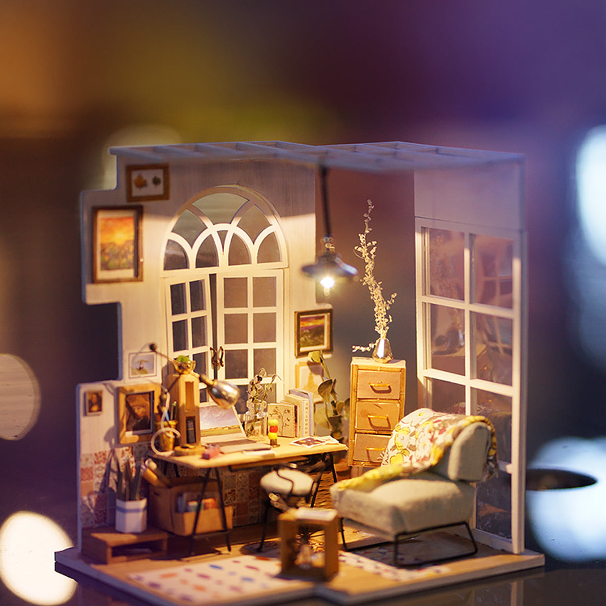 Dollhouse Kit-SOHO Time 01