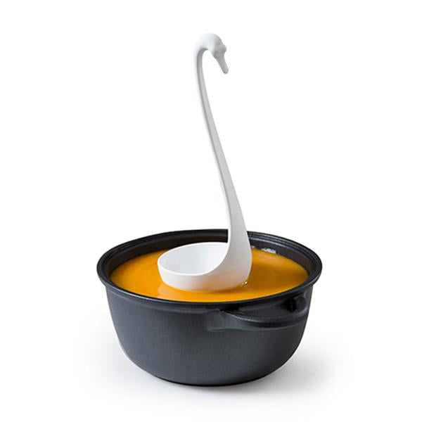 Swanky  Floating Ladle- Black