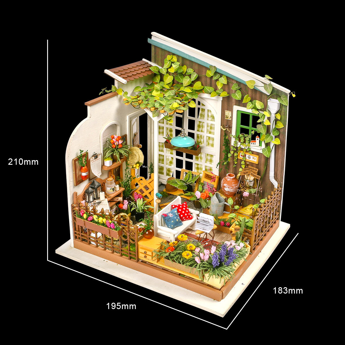 Dollhouse Kit- Miller's Garden 108