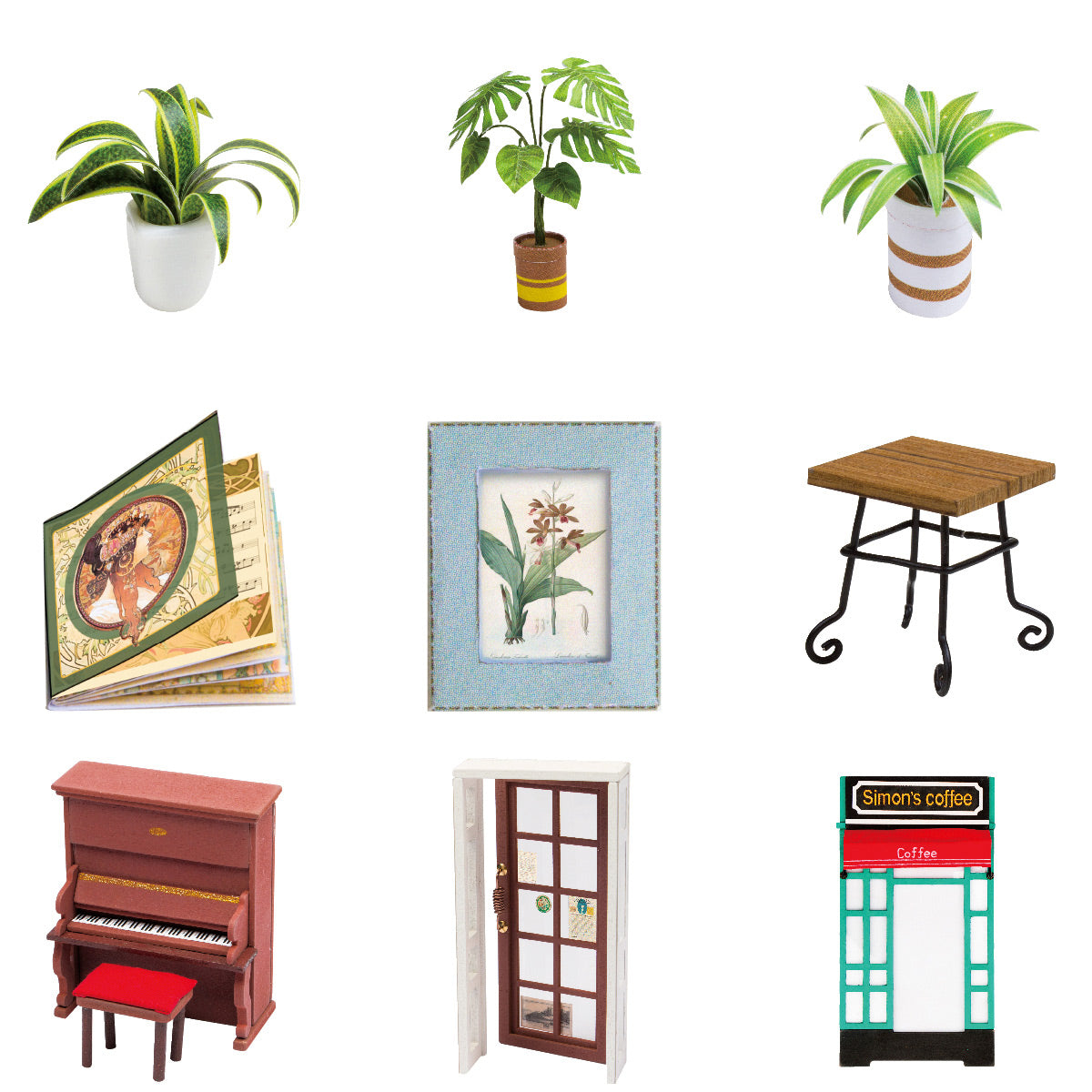 Dollhouse Kit- Simon's Coffee 109