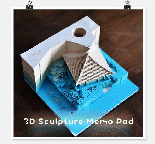 3D Memo Pads