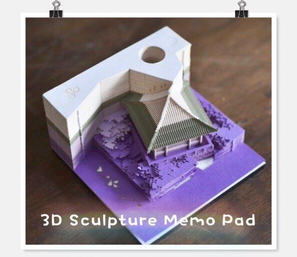 3D Memo Pads