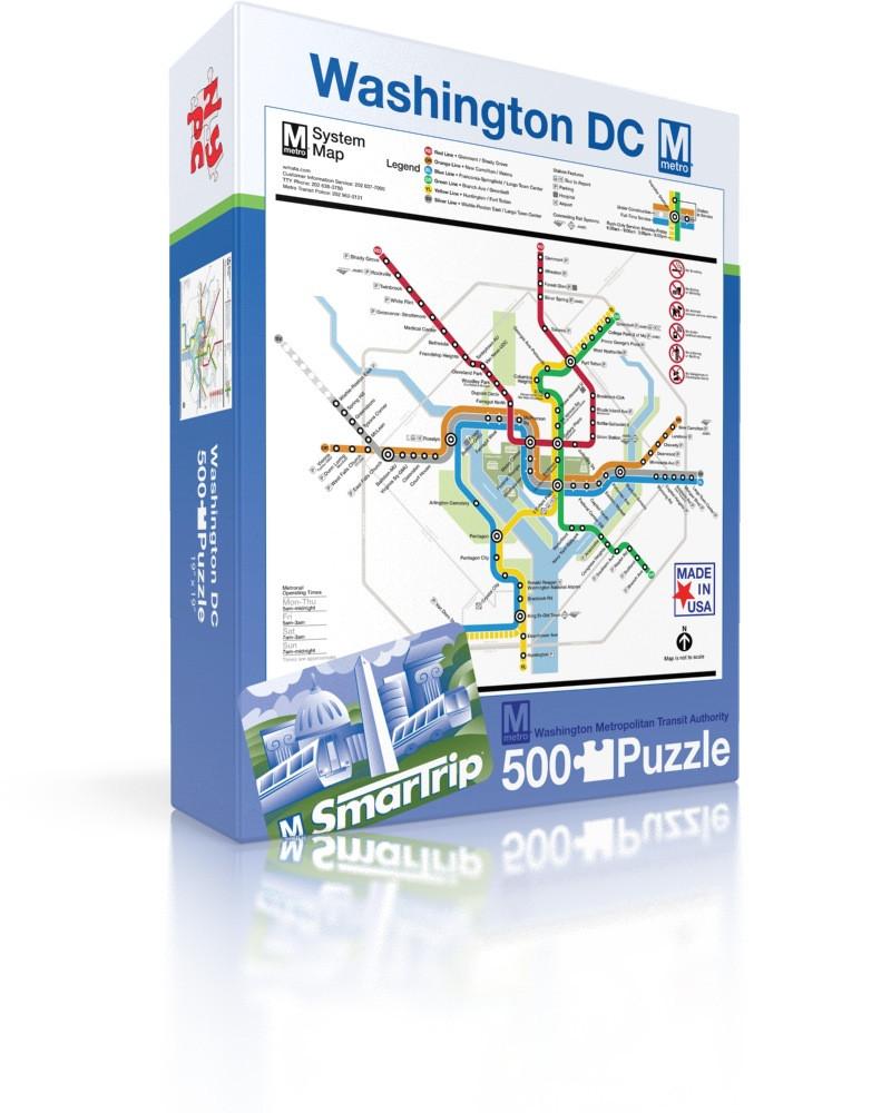 DC Metro Map - Fineone Hand Craft & Gift