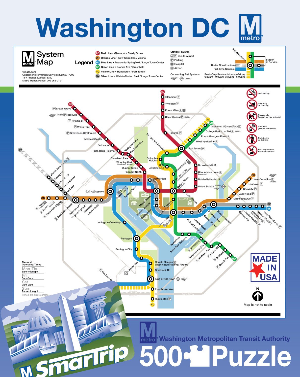 DC Metro Map